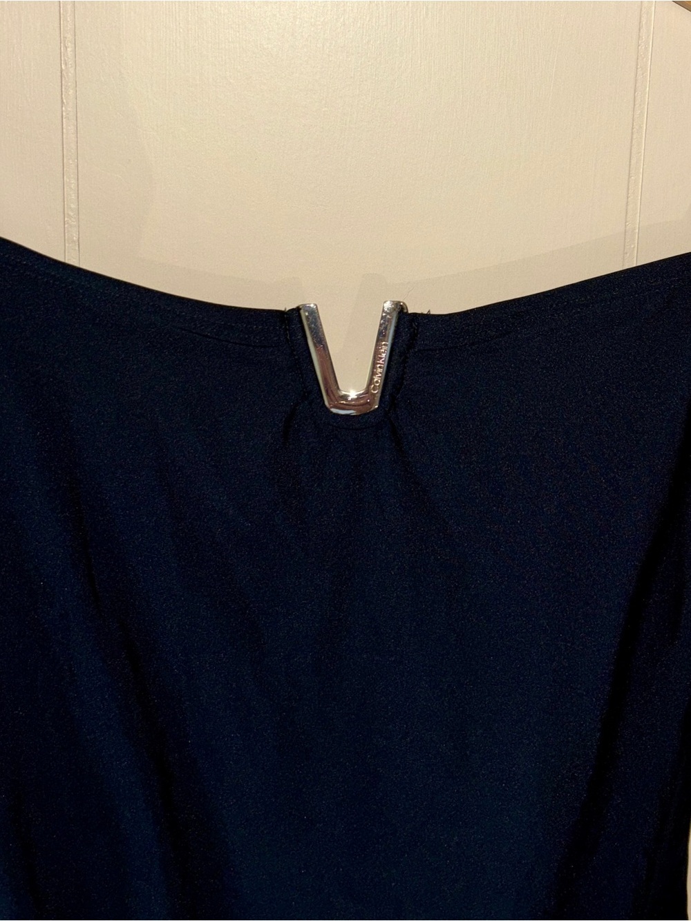 Calvin Klein One Piece Swimsuit Black Size 8